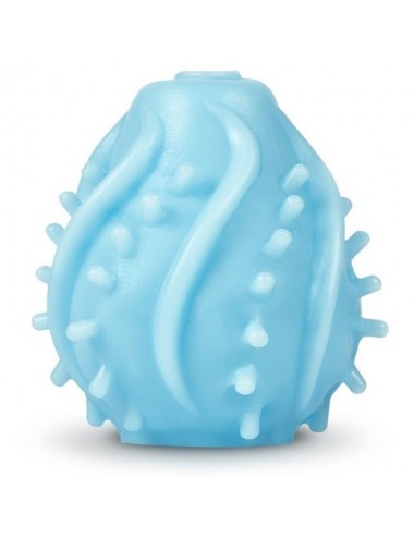 GVIBE TEXTURED AND REUSABLE EGG - BLUE