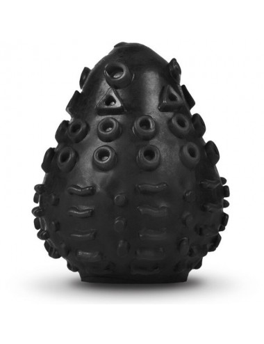 GVIBE TEXTURED AND REUSABLE EGG - BLACK