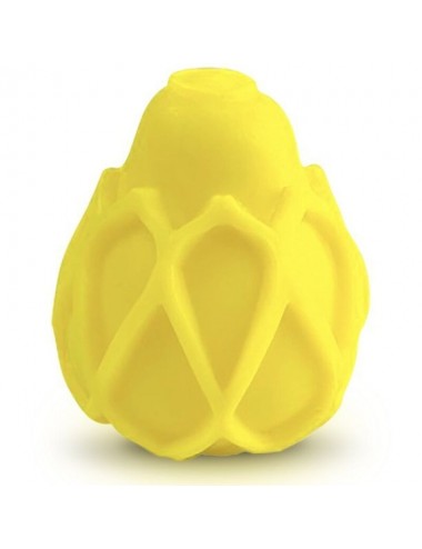 GVIBE TEXTURED AND REUSABLE EGG - YELLOW