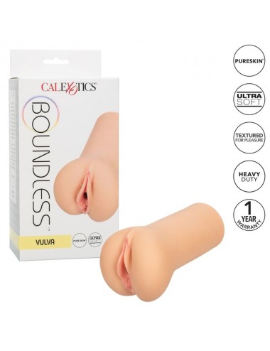 CALEX BOUNDLESS VULVA STROKER - LIGHT SKIN