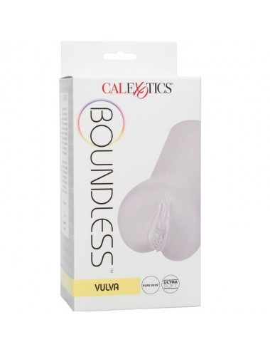 CALEX BOUNDLESS VULVA STROKER - TRANSPARENT
