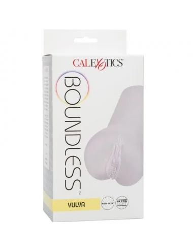 CALEX BOUNDLESS VULVA STROKER - TRANSPARENT