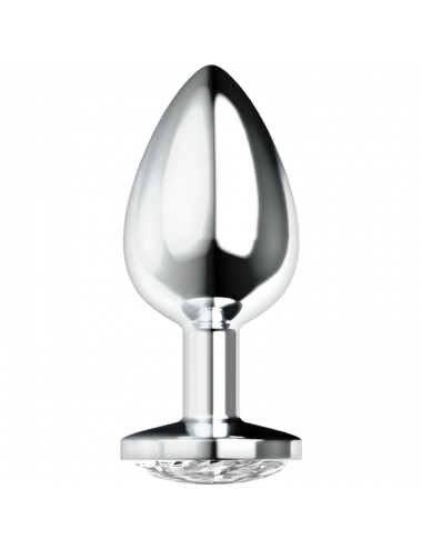 OHMAMA ANAL PLUG METAL - WHITE L