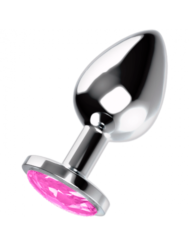 OHMAMA ANAL PLUG METAL - PINK M