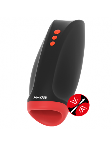 JAMYJOB NOVAX MASTURBATOR WITH VIBRATION AND COMPRESSION