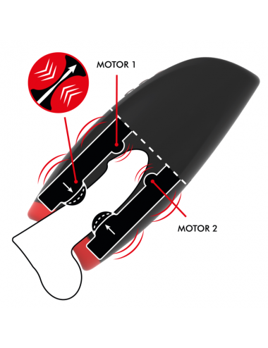 JAMYJOB NOVAX MASTURBATOR WITH VIBRATION AND COMPRESSION