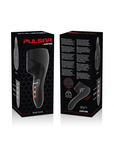 JAMYJOB PULSAR WAND VIBRATION AND PULSATION MODES