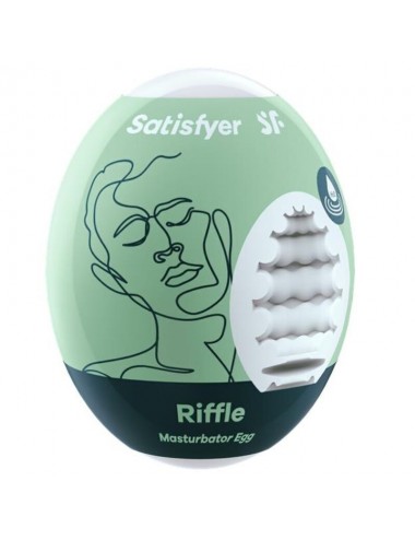 SATISFYER RIFFLE MASTURBATOR EGG