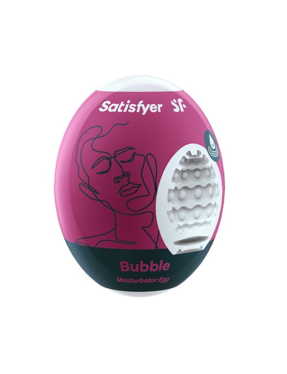 SATISFYER BUBBLE MASTURBATOR EGG