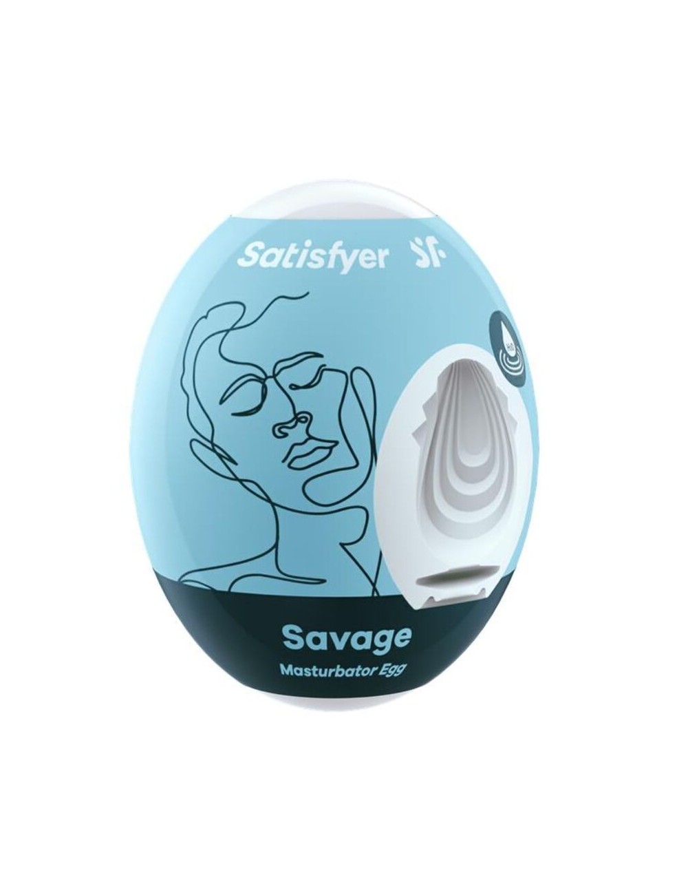 SATISFYER SAVAGE MASTURBATOR EGG