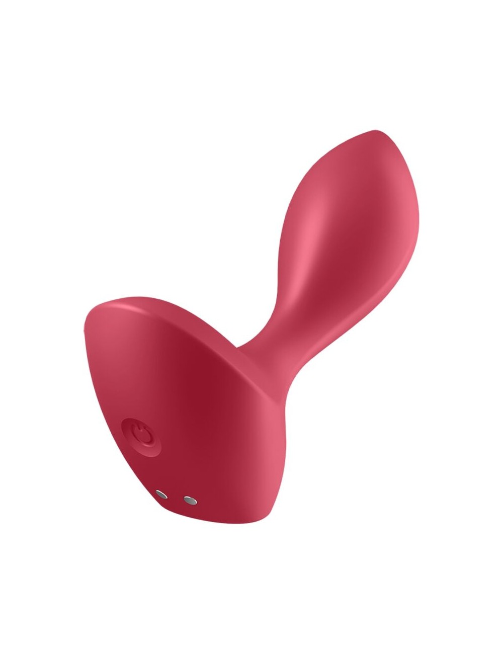 SATISFYER BACKDOOR LOVER VIBRATING PLUG - RED