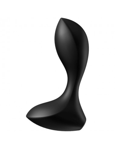 SATISFYER BACKDOOR LOVER VIBRATING PLUG - BLACK