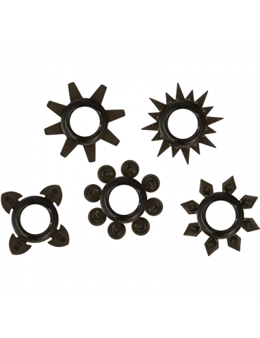 OHMAMA SET 5 SILICONE RINGS PENIS AND TESTICLES