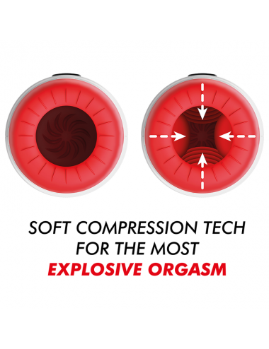 JAMYJOB ROCKET MASTURBATOR SOFT COMPRESSION TECH AND VIBRATION