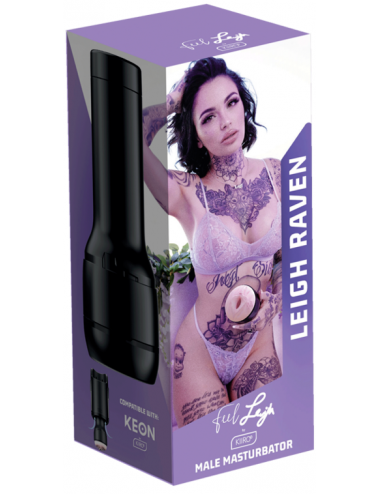KIIROO PACK KEON + FEEL LEIGH RAVEN + LUBRICANTE AQUA QUALITY 50 ML