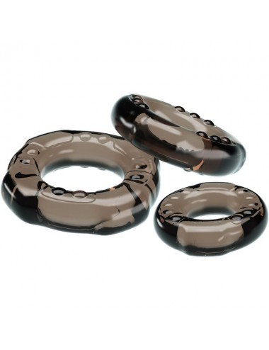 COCK RINGS YVONNE THREE PENIS RINGS SET