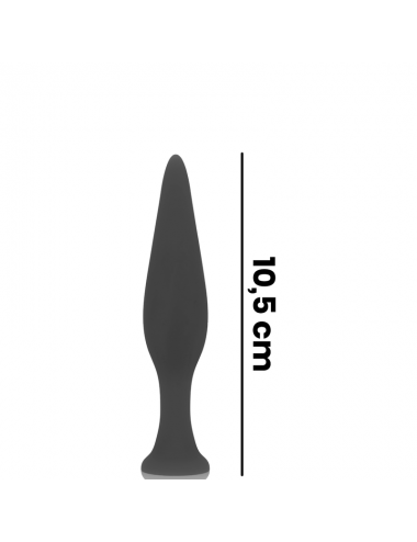 OHMAMA SILICONE ANAL PLUG SET - BLACK