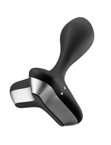 SATISFYER GAME CHANGER PLUG VIBRATOR - BLACK