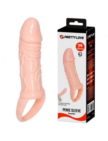 PRETTY LOVE BREYDEN PENIS SLEEVE FLESH