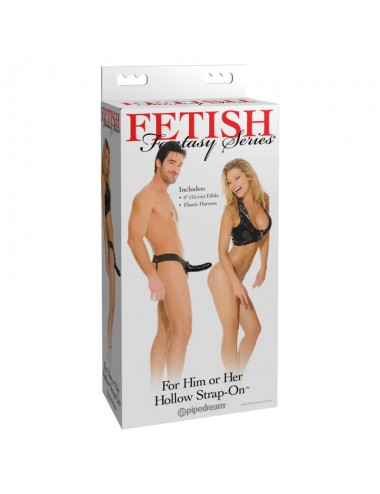 FETISH FANTASY SERIES BLACK DREAM  HOLLOW STRAP ON