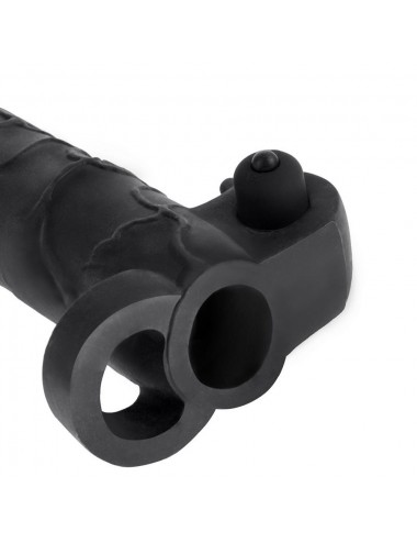 VIBRATING REAL FEEL 2 EXTENSION BLACK