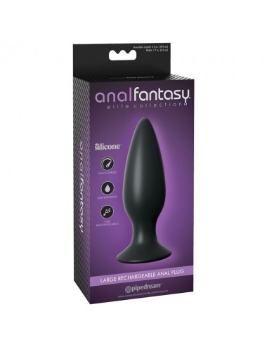 ANAL FANTASY ELITE COLLECTION LARGE RECHARGEABLE ANAL PLUG