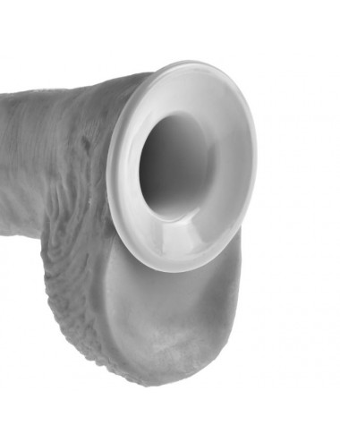 KING COCK 25.5 CM HOLLOW STRAP-ON SUSPENDER SYSTEM FLESH