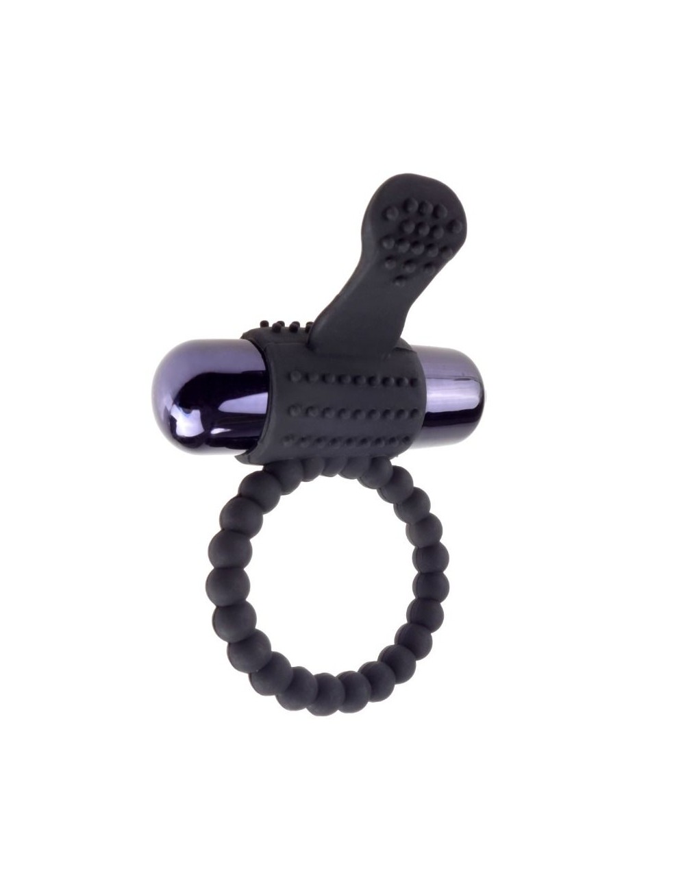 FANTASY C-RING VIBRATING SILICONE SUPER RING BLACK FANTASY C-RING VIBRATING SILICONE SUPER RING BLACK