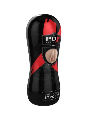 PDX ELITE VIBRATING PUSSY STROKER