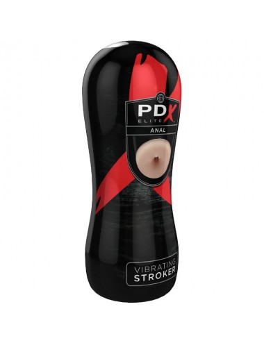 PDX ELITE VIBRATING ANAL STROKER