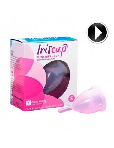 IRISCUP MENSTRUAL CUP SMALL PINK