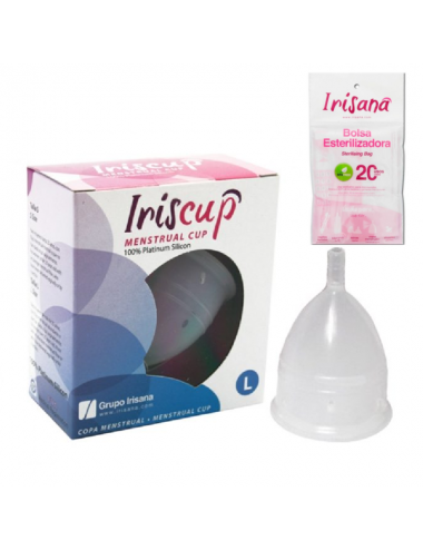 IRISCUP MENSTRUAL CUP LARGE PINK