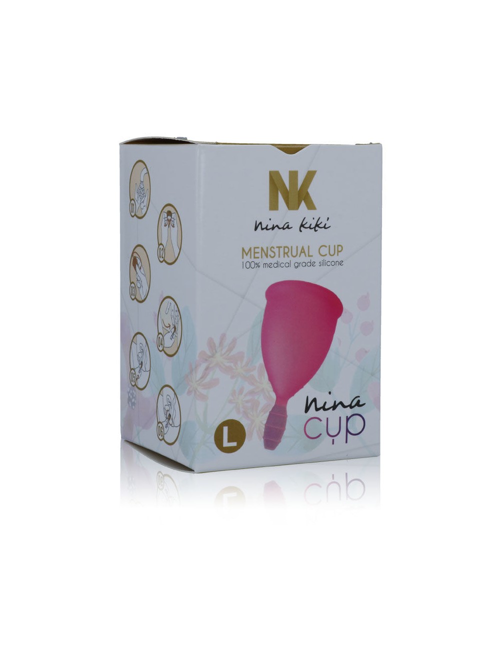 NINA CUP MENSTRUAL CUP SIZE PINK L NINA CUP MENSTRUAL CUP SIZE PINK L
