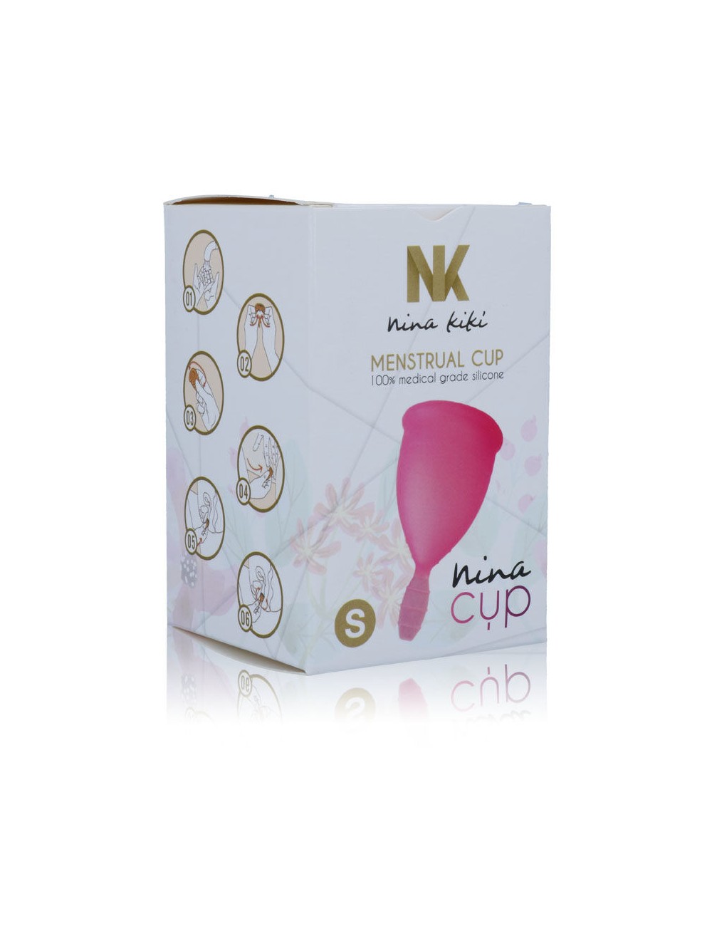 NINA CUP MENSTRUAL CUP SIZE PINK S NINA CUP MENSTRUAL CUP SIZE PINK S