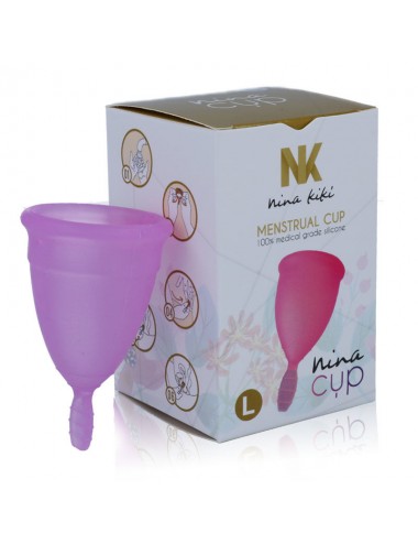 NINA CUP MENSTRUAL CUP SIZE PURPLE L