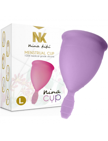 NINA CUP MENSTRUAL CUP SIZE PURPLE L