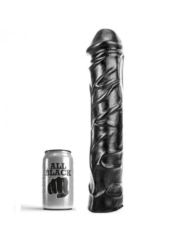 DILDO SMOTH  ALL BLACK 32 CM