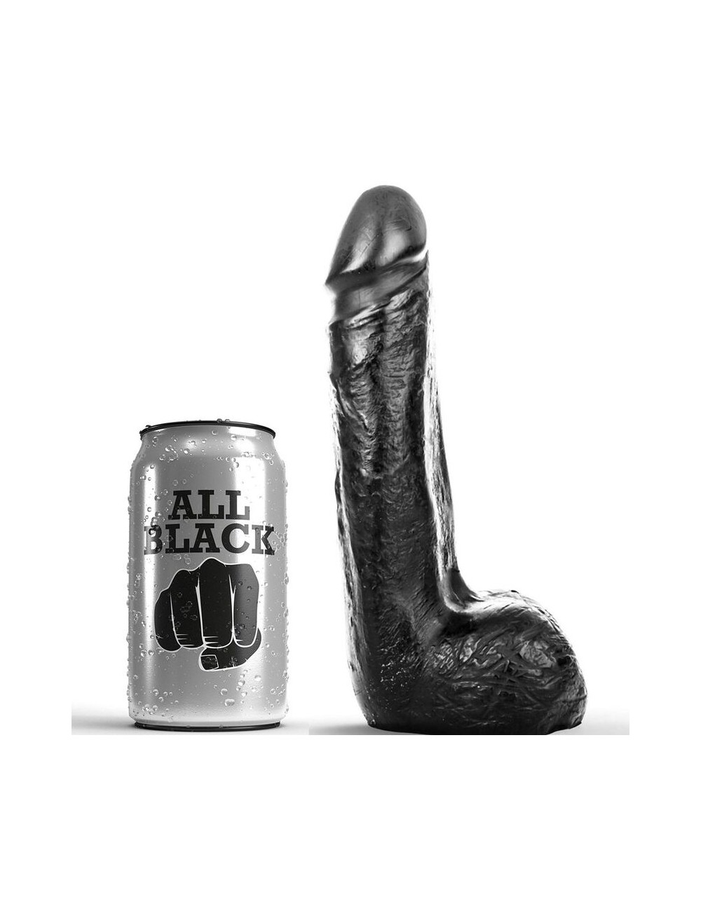 ALL BLACK DILDO SMOTH 20 CM ALL BLACK DILDO SMOTH 20 CM