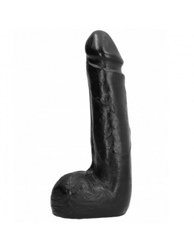 ALL BLACK DILDO  SMOTH   20 CM