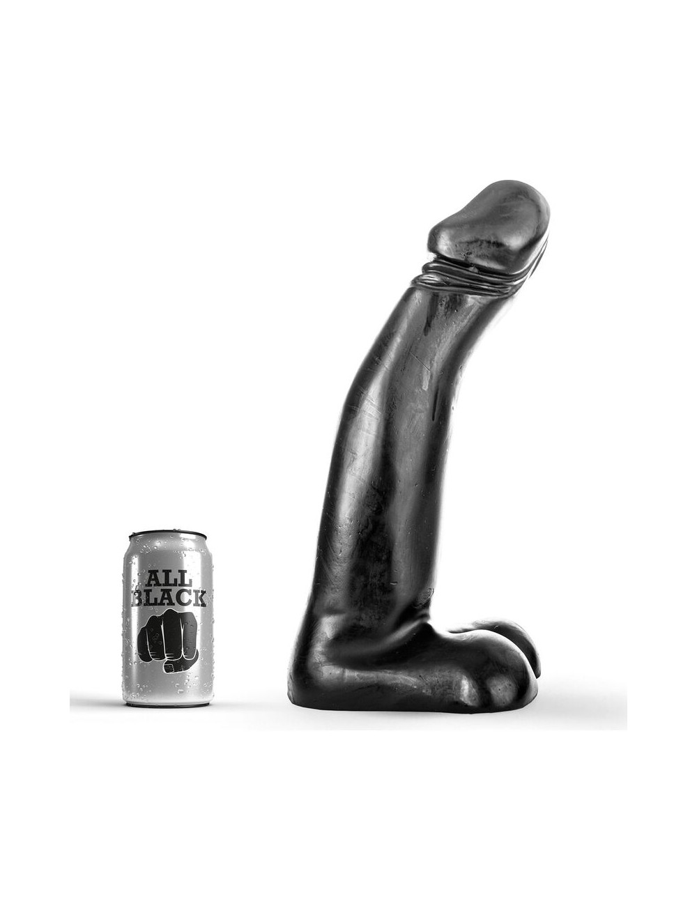 ALL BLACK DILDO 29CM FISTING