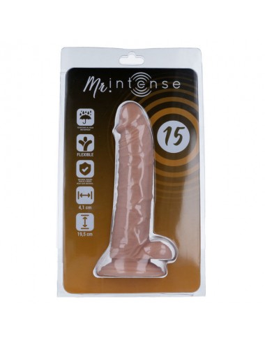 MR INTENSE 15 REALISTIC COCK  19.5 -O- 4.1CM