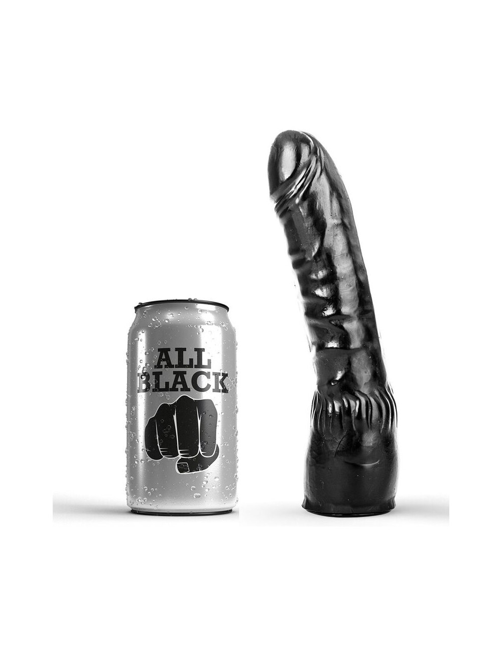 ALL BLACK DILDO 20CM ALL BLACK DILDO 20CM
