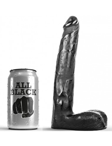 ALL BLACK DILDO 21CM