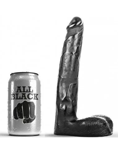 ALL BLACK DILDO 21CM