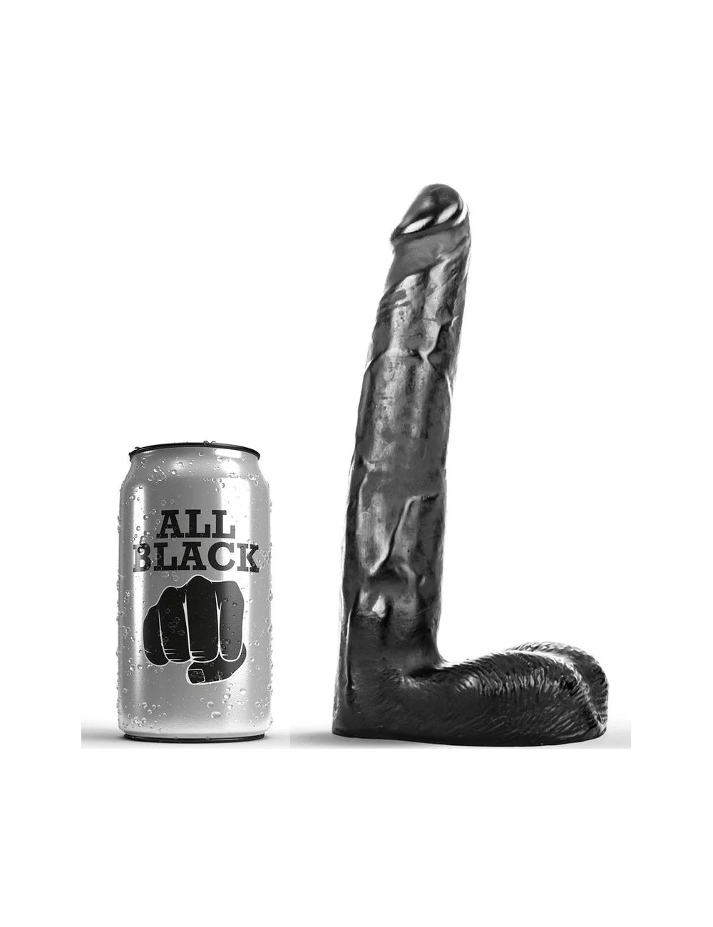 ALL BLACK DILDO 21CM ALL BLACK DILDO 21CM