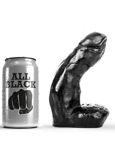 ALL BLACK DILDO 15CM