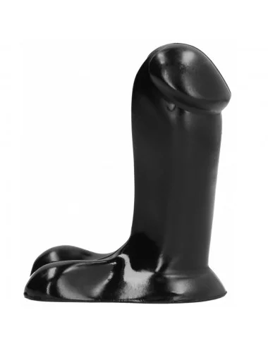 ALL BLACK DILDO REALISTIC 14 CM