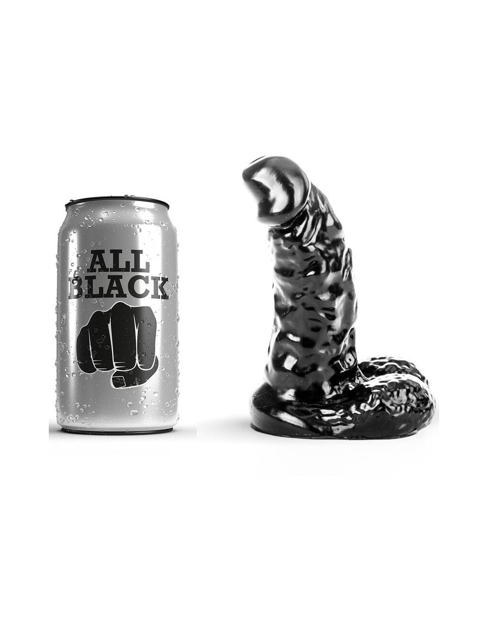 ALL BLACK DILDO 13CM ALL BLACK DILDO 13CM