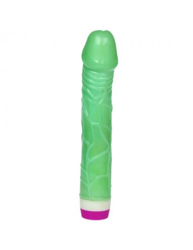 WAVES OF PLEASURE VIBRATOR GREEN 23 CM