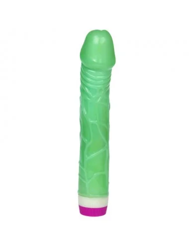 WAVES OF PLEASURE VIBRATOR GREEN 23 CM